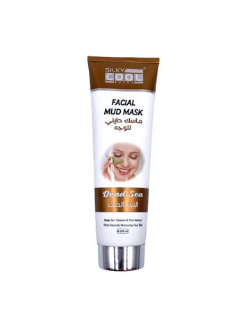 Silky Cool Facial Mud Mask Tube 275 Ml - Dead Sea
